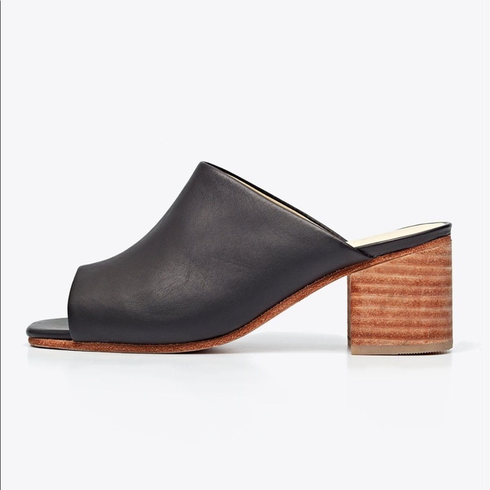 NIB Nisolo Paloma Open Toe Mule